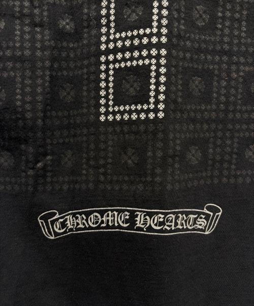 CHROME HEARTS（クロムハーツ）CHROME HEARTS (クロムハーツ) ポケットTシャツ/ポケット付きロゴTシャツ ブラック カットソー ブラック サイズ:Sの古着・服飾アイテム