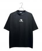 BALENCIAGAバレンシアガ）の古着「ロゴTシャツ」｜ブラック