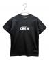 BALENCIAGA（バレンシアガ）の古着「ロゴTシャツ/612965 TIV24」｜ブラック