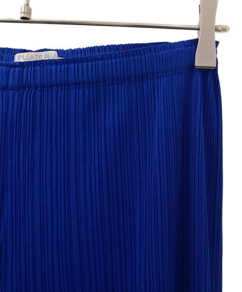 PLEATS PLEASE（プリーツプリーズ）PLEATS PLEASE (プリーツプリーズ) プリーツパンツ ブルー サイズ:2の古着・服飾アイテム