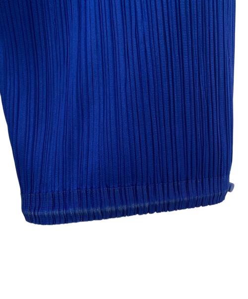 PLEATS PLEASE（プリーツプリーズ）PLEATS PLEASE (プリーツプリーズ) プリーツパンツ ブルー サイズ:2の古着・服飾アイテム