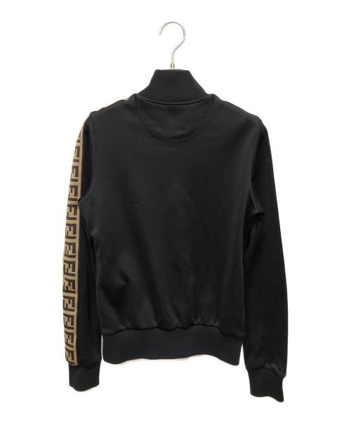 FENDI（フェンディ）FENDI (フェンディ) Fendi track jakekt /サークルロゴトラックジャケット ブラック サイズ:38の古着・服飾アイテム