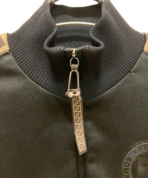 FENDI（フェンディ）FENDI (フェンディ) Fendi track jakekt /サークルロゴトラックジャケット ブラック サイズ:38の古着・服飾アイテム