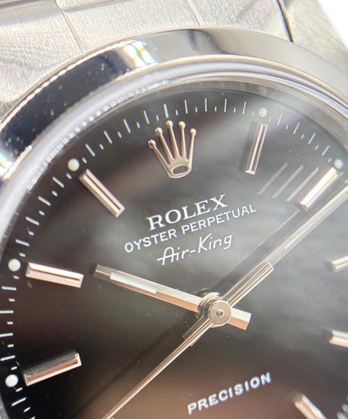 ROLEX（ロレックス）ROLEX (ロレックス) Air-King エアキング 34㎜ Ref:14000 黒文字盤 黒文字盤 サイズ:34.0mmの古着・服飾アイテム
