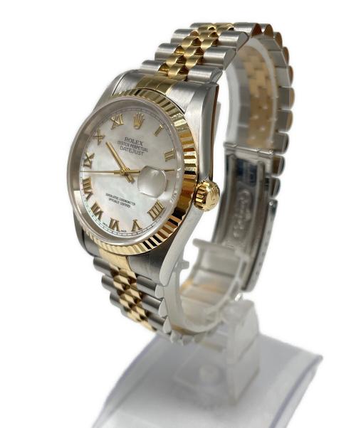 ROLEX（ロレックス）ROLEX (ロレックス) デイトジャスト シェル文字盤 Ref.16233NR シェル文字盤の古着・服飾アイテム