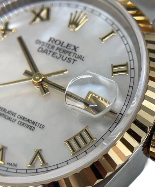 ROLEX（ロレックス）ROLEX (ロレックス) デイトジャスト シェル文字盤 Ref.16233NR シェル文字盤の古着・服飾アイテム