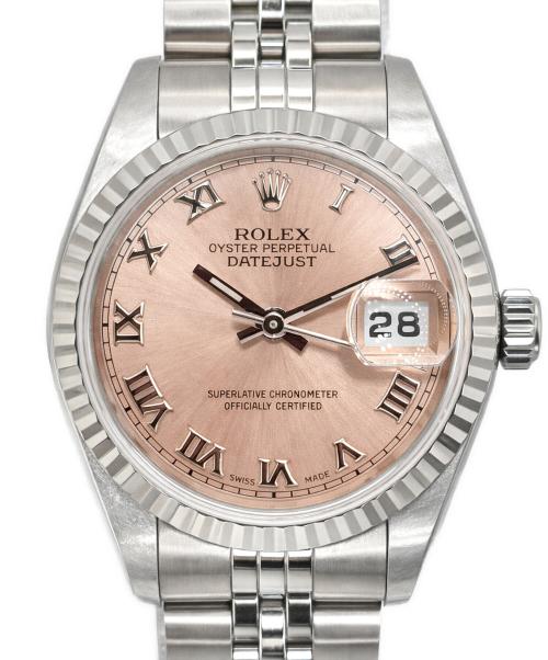 ROLEX（ロレックス）ROLEX (ロレックス) Datejust 26 デイトジャスト26 Ref.79174 ピンク文字盤 ピンク文字盤 サイズ:26㎜/17.5㎝の古着・服飾アイテム