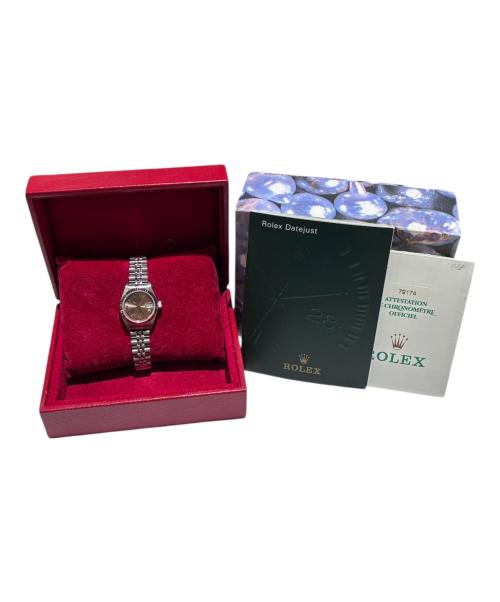 ROLEX（ロレックス）ROLEX (ロレックス) Datejust 26 デイトジャスト26 Ref.79174 ピンク文字盤 ピンク文字盤 サイズ:26㎜/17.5㎝の古着・服飾アイテム