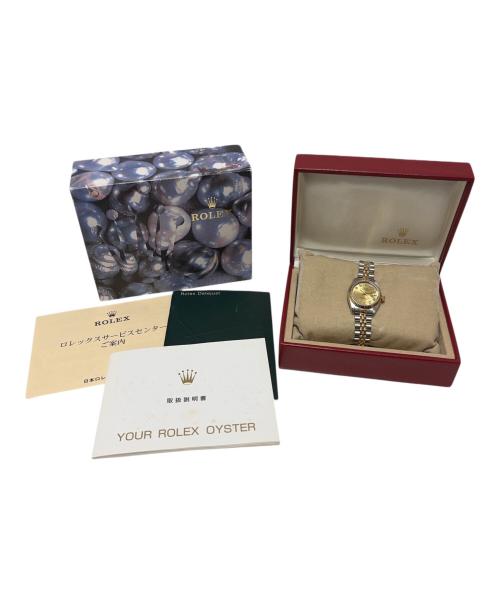 ROLEX（ロレックス）ROLEX (ロレックス) Datejust 26 デイトジャスト 26 10PダイヤRef:69173G シャンパン文字盤 シャンパン文字盤 サイズ:26㎜/の古着・服飾アイテム