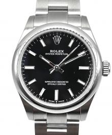ROLEX（ロレックス）の古着「Oyster Perpetual オイスターパーペチュアル 31mm Ref.277200 黒文字盤」｜黒文字盤