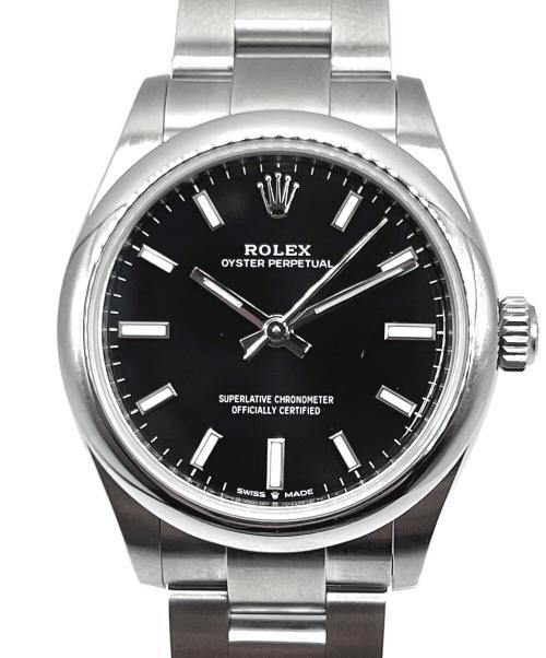 ROLEX（ロレックス）ROLEX (ロレックス) Oyster Perpetual オイスターパーペチュアル 31mm Ref.277200 黒文字盤 黒文字盤 サイズ:31mm/17.5cmの古着・服飾アイテム
