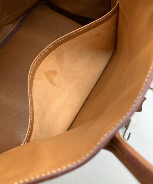 HERMES（エルメス）HERMES (エルメス) バーキン 35/シルバー金具/トリヨンクレマンス/ゴールド/□I刻印:2005年 ゴールド サイズ:35の古着・服飾アイテム