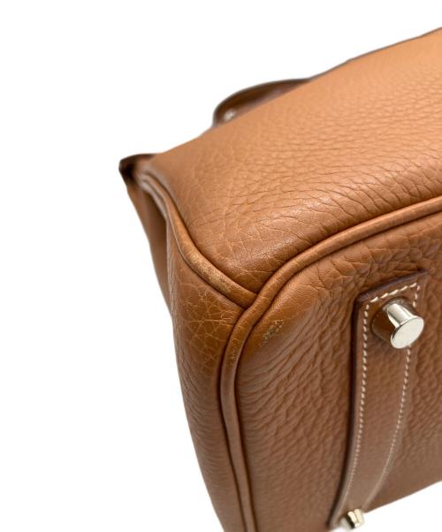 HERMES（エルメス）HERMES (エルメス) バーキン 35/シルバー金具/トリヨンクレマンス/ゴールド/□I刻印:2005年 ゴールド サイズ:35の古着・服飾アイテム