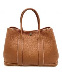 HERMES（エルメス）の古着「ガーデンパーティTPM/ゴールド/ネゴンダ/U刻印(2022年製)」｜ゴールド