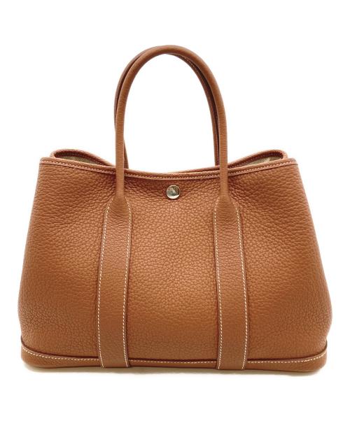 HERMES（エルメス）HERMES (エルメス) ガーデンパーティTPM/ゴールド/ネゴンダ/U刻印(2022年製) ゴールド サイズ:TPMの古着・服飾アイテム