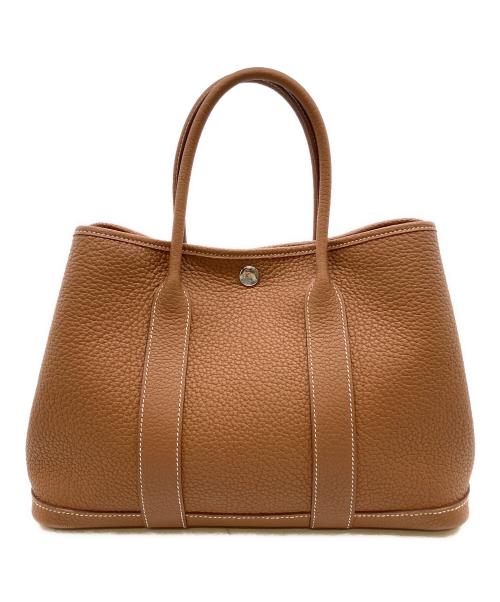 HERMES（エルメス）HERMES (エルメス) ガーデンパーティTPM/ゴールド/ネゴンダ/U刻印(2022年製) ゴールド サイズ:TPMの古着・服飾アイテム