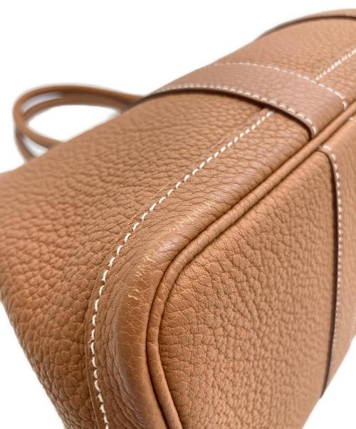 HERMES（エルメス）HERMES (エルメス) ガーデンパーティTPM/ゴールド/ネゴンダ/U刻印(2022年製) ゴールド サイズ:TPMの古着・服飾アイテム