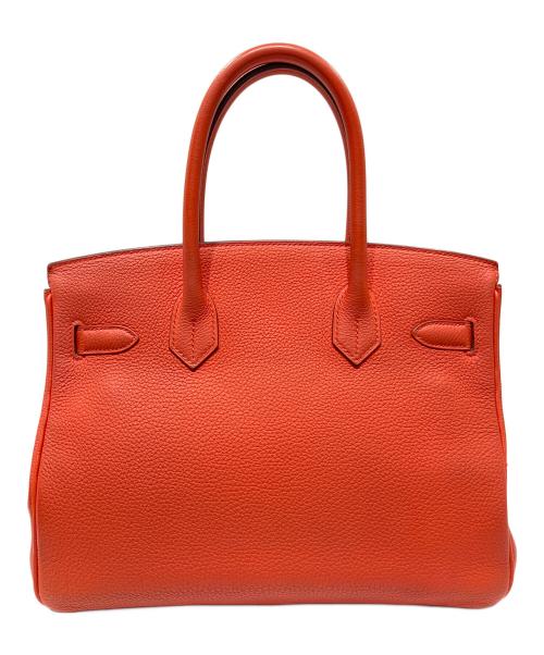 HERMES（エルメス）HERMES (エルメス) バーキン30/ゴールド金具/X刻印:2016年製 オレンジ系 サイズ:30の古着・服飾アイテム