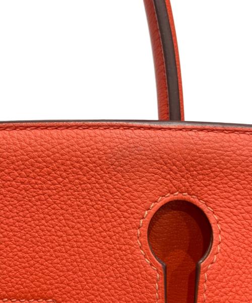 HERMES（エルメス）HERMES (エルメス) バーキン30/ゴールド金具/X刻印:2016年製 オレンジ系 サイズ:30の古着・服飾アイテム