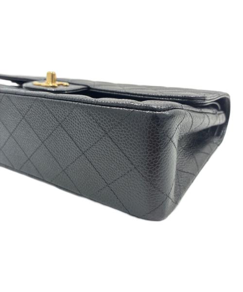 CHANEL（シャネル）CHANEL (シャネル) マトラッセ25　Wフラップチェーンショルダーバッグ ブラック サイズ:25の古着・服飾アイテム