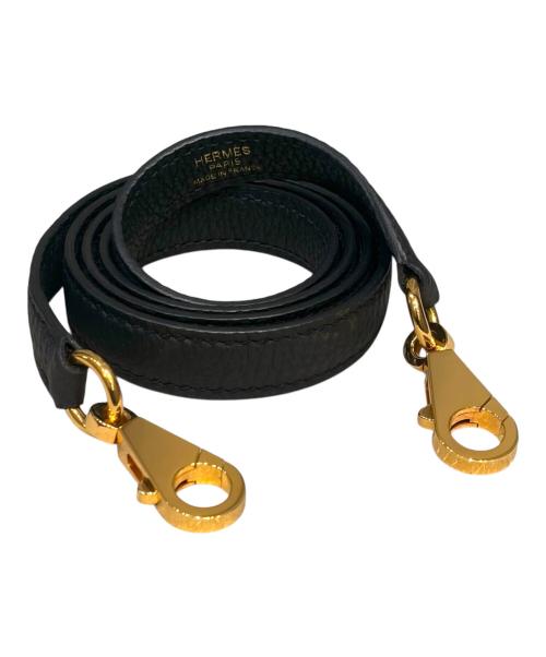 HERMES（エルメス）HERMES (エルメス) ケリー25 内縫い/ゴールド金具/トゴ/ノワール/W刻印/2024年 ブラック サイズ:25の古着・服飾アイテム