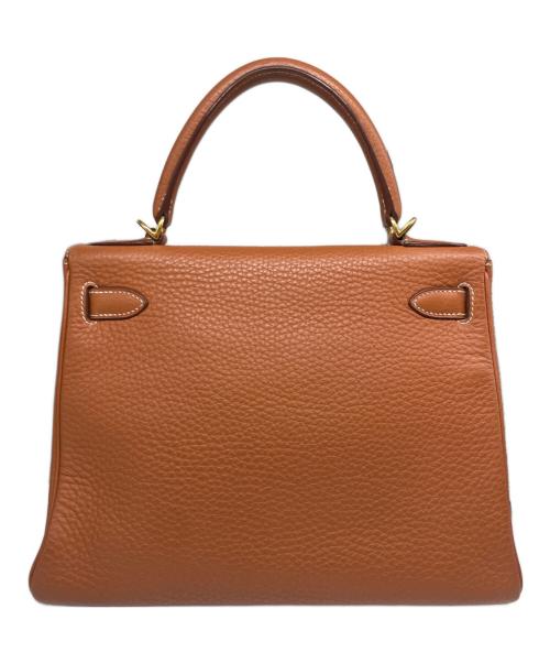 HERMES（エルメス）HERMES (エルメス) ケリー28 内縫い/ゴールド金具/コニャック/□G刻印:2003年製 コニャック サイズ:28の古着・服飾アイテム