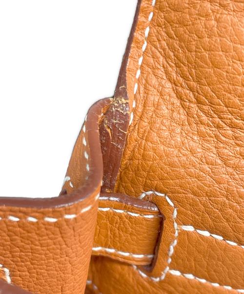 HERMES（エルメス）HERMES (エルメス) ケリー28 内縫い/ゴールド金具/コニャック/□G刻印:2003年製 コニャック サイズ:28の古着・服飾アイテム