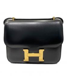 HERMES（エルメス）の古着「コンスタンスⅢ ミニ/ゴールド金具/ボックスカーフ/D刻印:2019年製」｜ブラック