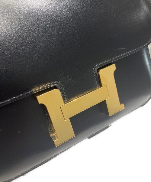 HERMES（エルメス）HERMES (エルメス) コンスタンスⅢ ミニ/ゴールド金具/ボックスカーフ/D刻印:2019年製 ブラック サイズ:ミニの古着・服飾アイテム