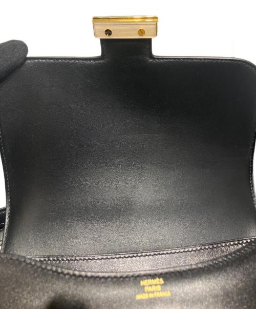 HERMES（エルメス）HERMES (エルメス) コンスタンスⅢ ミニ/ゴールド金具/ボックスカーフ/D刻印:2019年製 ブラック サイズ:ミニの古着・服飾アイテム