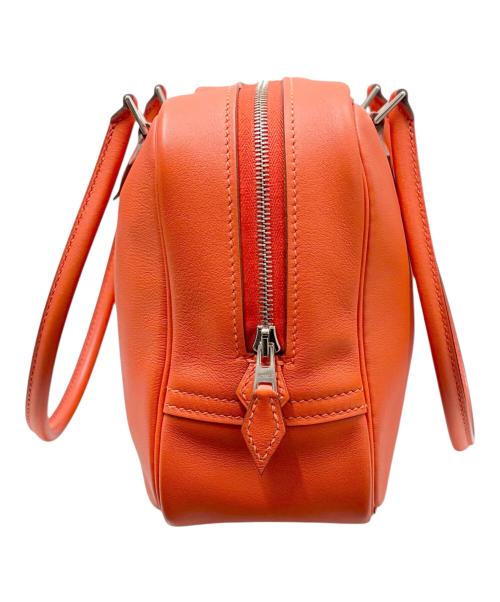 HERMES（エルメス）HERMES (エルメス) Mini Plume 20 ミニプリュム 20/ヴォースイフト/カプシーヌ/▢R刻印：2014年製造/シルバー金具 カプシーヌ サイズ:miniの古着・服飾アイテム