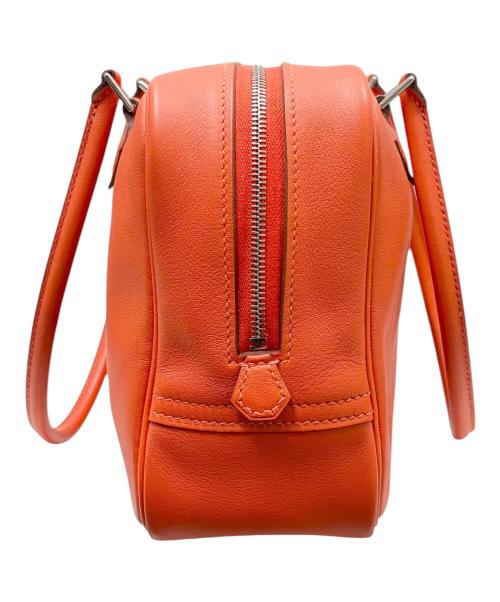 HERMES（エルメス）HERMES (エルメス) Mini Plume 20 ミニプリュム 20/ヴォースイフト/カプシーヌ/▢R刻印：2014年製造/シルバー金具 カプシーヌ サイズ:miniの古着・服飾アイテム