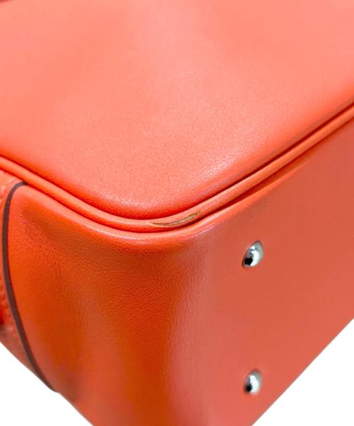 HERMES（エルメス）HERMES (エルメス) Mini Plume 20 ミニプリュム 20/ヴォースイフト/カプシーヌ/▢R刻印：2014年製造/シルバー金具 カプシーヌ サイズ:miniの古着・服飾アイテム