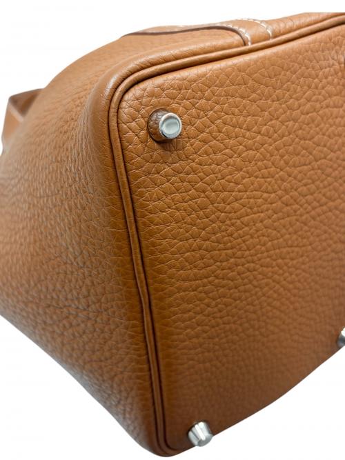 HERMES（エルメス）HERMES (エルメス) Picotin Lock（18）PM ピコタンロック（18）PM/トリヨンクレマンス/ゴールド/U刻印：2022年製造/シルバー金具 ゴールドの古着・服飾アイテム