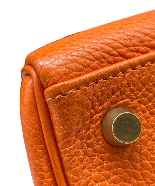 HERMES（エルメス）HERMES (エルメス) ケリー28 内縫い/ゴールド金具/トゴ/オレンジ/□E刻印:2022年 オレンジ サイズ:28の古着・服飾アイテム