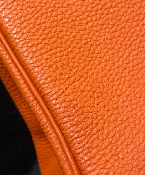 HERMES（エルメス）HERMES (エルメス) ケリー28 内縫い/ゴールド金具/トゴ/オレンジ/□E刻印:2022年 オレンジ サイズ:28の古着・服飾アイテム