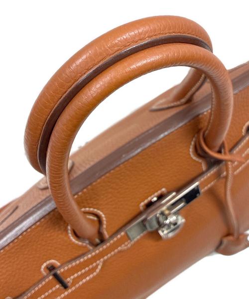 HERMES（エルメス）HERMES (エルメス) バーキン30/トリヨンクレマンス/シルバー金具/▢L刻印:2005年 ブリック サイズ:30の古着・服飾アイテム