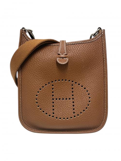 HERMES（エルメス）HERMES (エルメス) Evelyne TPM エブリン TPM/トリヨンクレマンス/ゴールド/W刻印：2022年製造/シルバー金具 ゴールド サイズ:TPMの古着・服飾アイテム