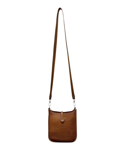 HERMES（エルメス）HERMES (エルメス) Evelyne TPM エブリン TPM/トリヨンクレマンス/ゴールド/U刻印：2022年製造/シルバー金具 ゴールド サイズ:TPMの古着・服飾アイテム