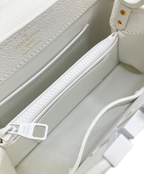 LOUIS VUITTON（ルイ ヴィトン）LOUIS VUITTON (ルイ ヴィトン) カプシーヌEW MINI オプティックホワイト サイズ:MINI/ミニの古着・服飾アイテム