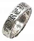 CHROME HEARTSクロムハーツ）の古着「 6mm SPACER FOREVER RING/6mmスペーサー フォーエバーリング」｜シルバー