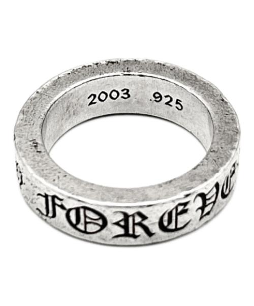CHROME HEARTS（クロムハーツ）CHROME HEARTS (クロムハーツ)  6mm SPACER FOREVER RING/6mmスペーサー フォーエバーリング シルバー サイズ:14号の古着・服飾アイテム