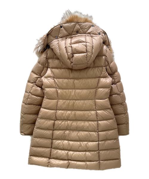 MONCLER（モンクレール）MONCLER (モンクレール) HIRMAFUR/ダウンコート ベージュ サイズ:4の古着・服飾アイテム