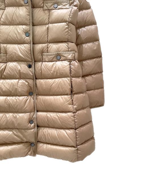 MONCLER（モンクレール）MONCLER (モンクレール) HIRMAFUR/ダウンコート ベージュ サイズ:4の古着・服飾アイテム