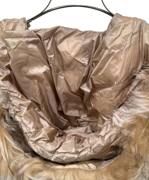 MONCLER（モンクレール）MONCLER (モンクレール) HIRMAFUR/ダウンコート ベージュ サイズ:4の古着・服飾アイテム