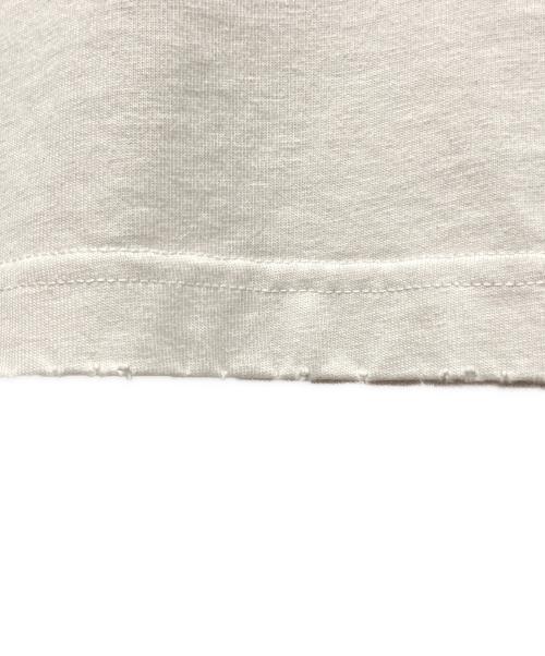 BALENCIAGA（バレンシアガ）BALENCIAGA (バレンシアガ) ダメージ加工ロゴTシャツ　22AW ホワイト サイズ:XLの古着・服飾アイテム