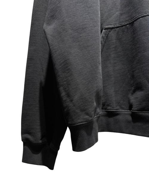 BALENCIAGA（バレンシアガ）BALENCIAGA (バレンシアガ) リバースロゴパーカー/2022年 ブラック サイズ:2の古着・服飾アイテム