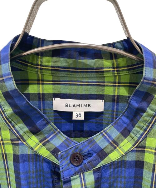 BLAMINK（ブラミンク）BLAMINK (ブラミンク) シャツワンピース サイズ:36の古着・服飾アイテム
