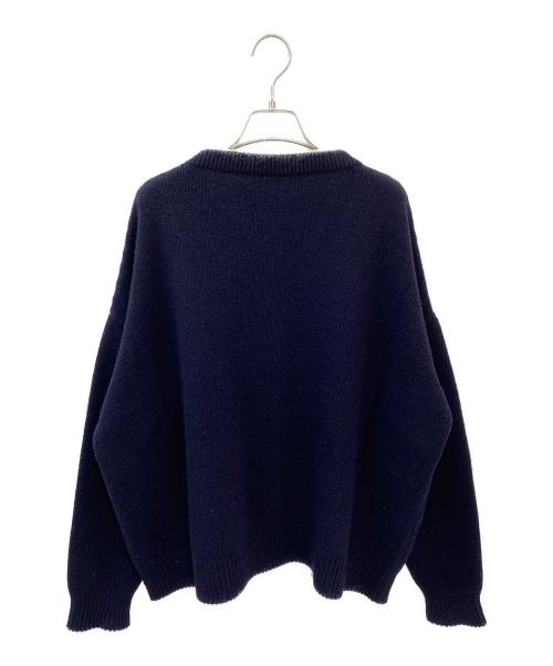 MARNI（マルニ）MARNI (マルニ) ステッチカーディガン ネイビー サイズ:42の古着・服飾アイテム