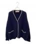 MARNI（マルニ）の古着「ステッチカーディガン」｜ネイビー